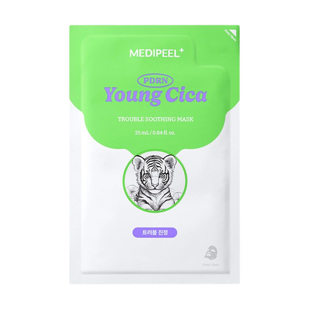 Тканинна маска для обличчя Medi-Peel Young Cica PDRN Trouble Soothing Mask, 25 мл
