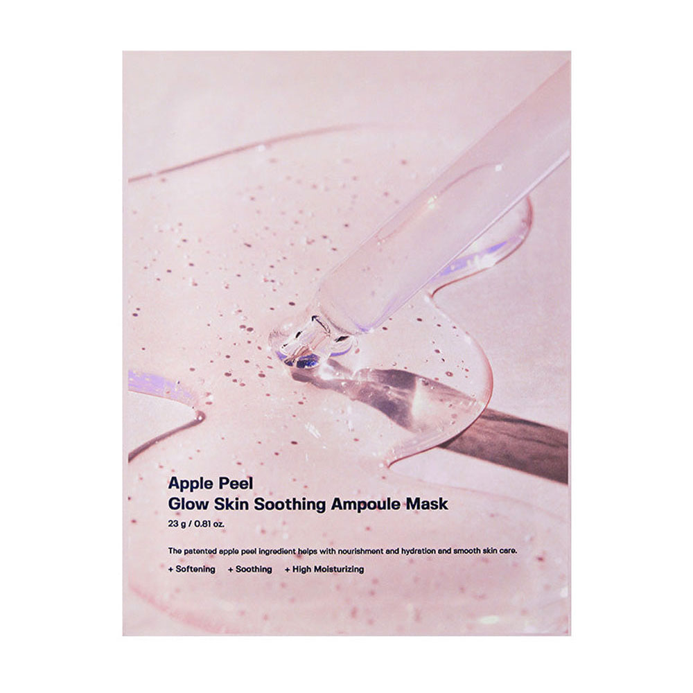 Тканинна маска для обличчя Sungboon Editor Apple Peel Glow Skin Soothing Ampoule Mask, 23 мл